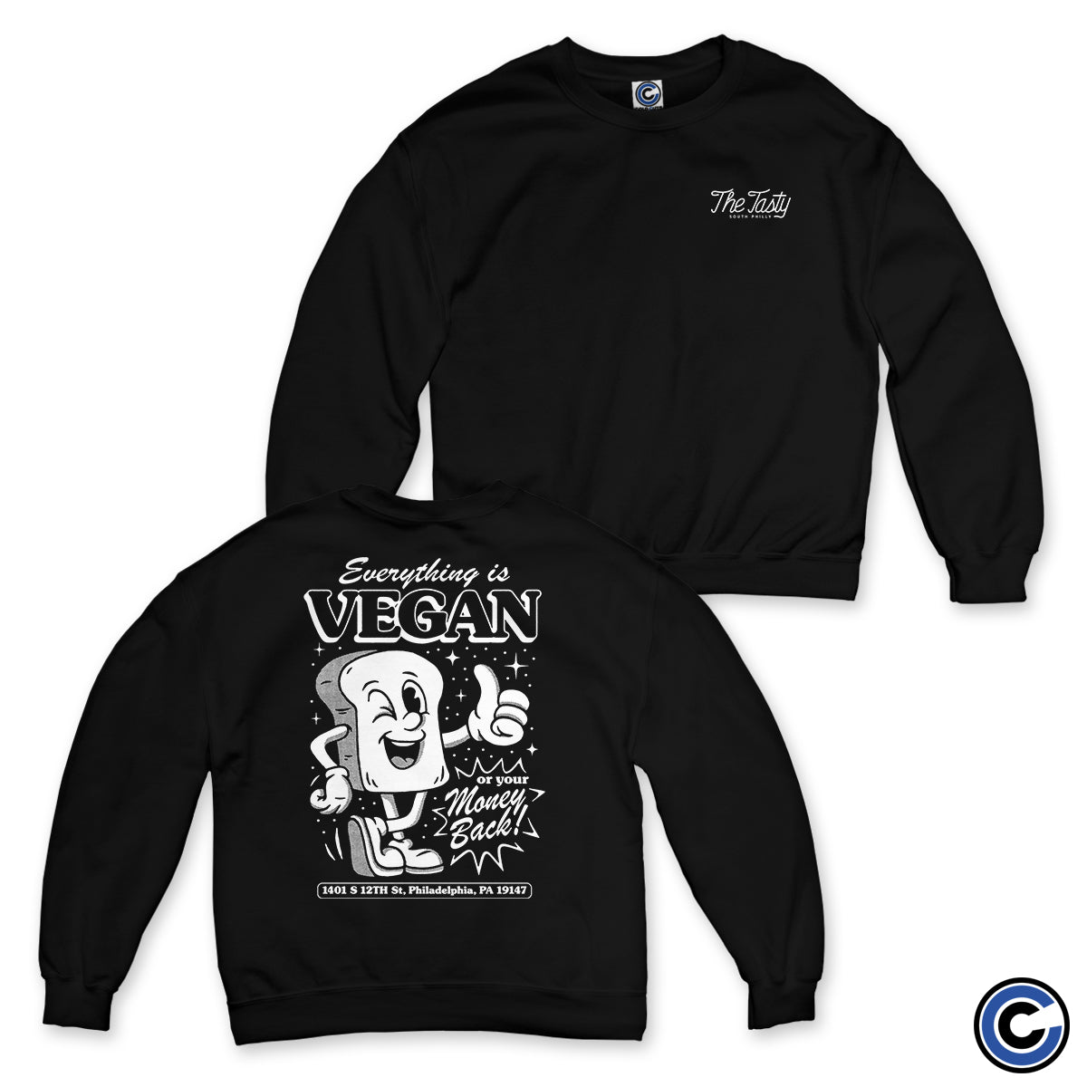 The Tasty "Everything's Vegan" Crewneck Sweatshirt