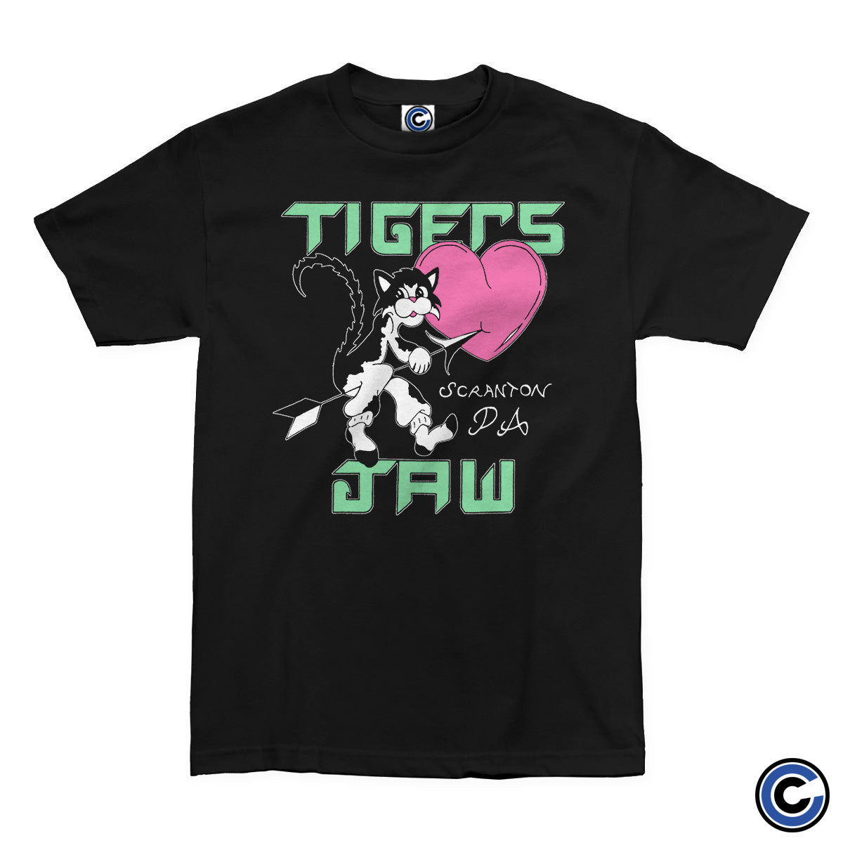 Tigers Jaw "Lovecat" Shirt