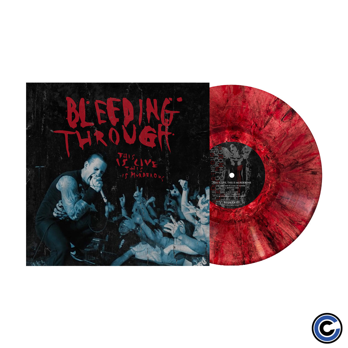 Bleeding Through "This Is Live, This Is Murderous" 12" Vinyl