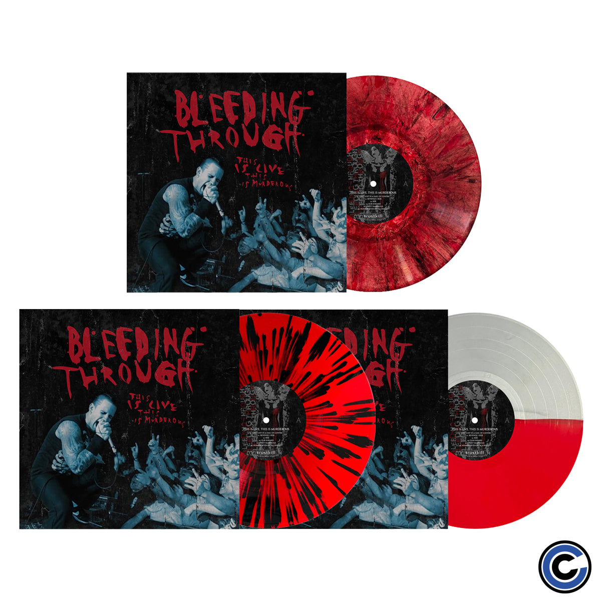 Bleeding Through "This Is Live, This Is Murderous" 12" Vinyl