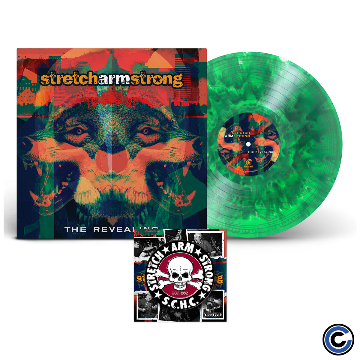 Stretch Arm Strong "The Revealing" 12" Vinyl w/ Pin Bundle