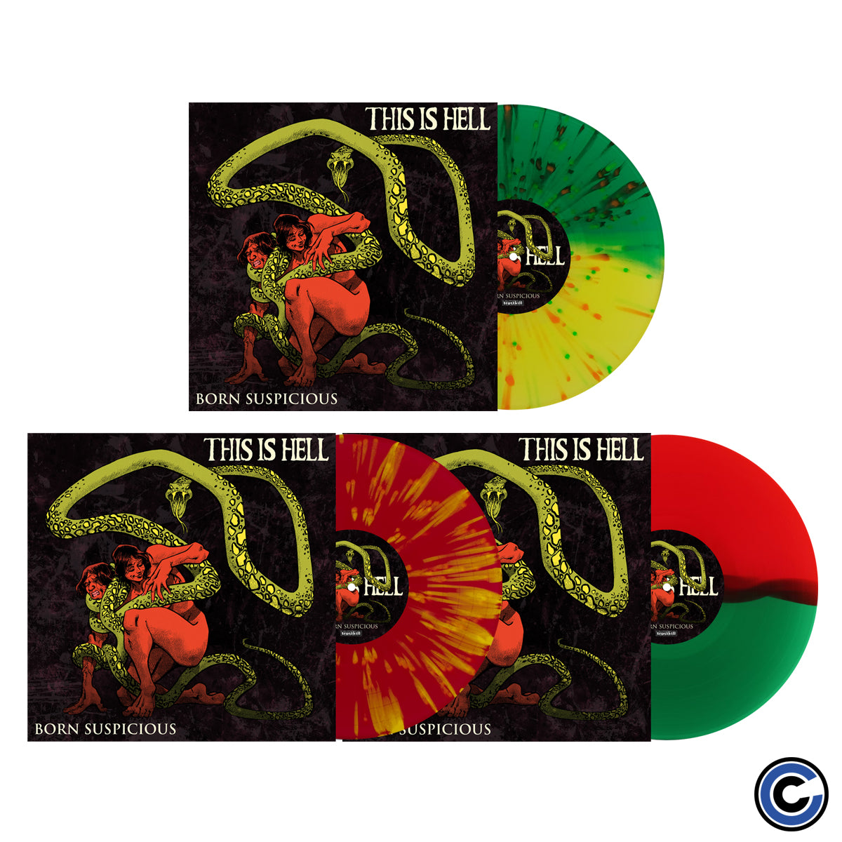 This Is Hell "Born Suspicious" 12" Vinyl