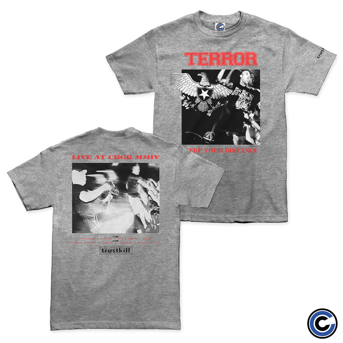 TRUSTKILL RECORDS Tシャツ NYHC TRUSTKILL RECORDS Tシャツ NYHC