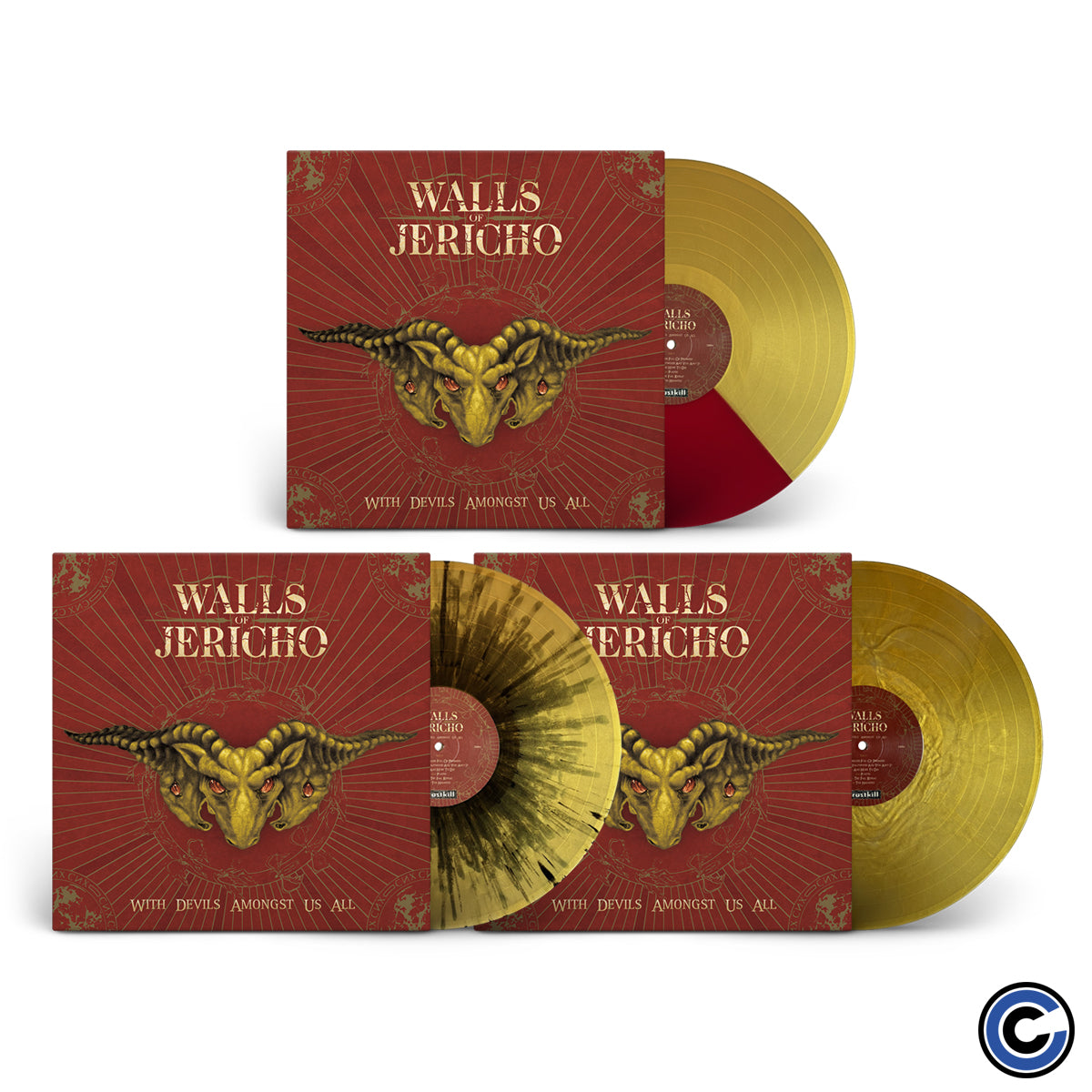 Walls Of Jericho "With Devils Amongst Us All" 12" Vinyl