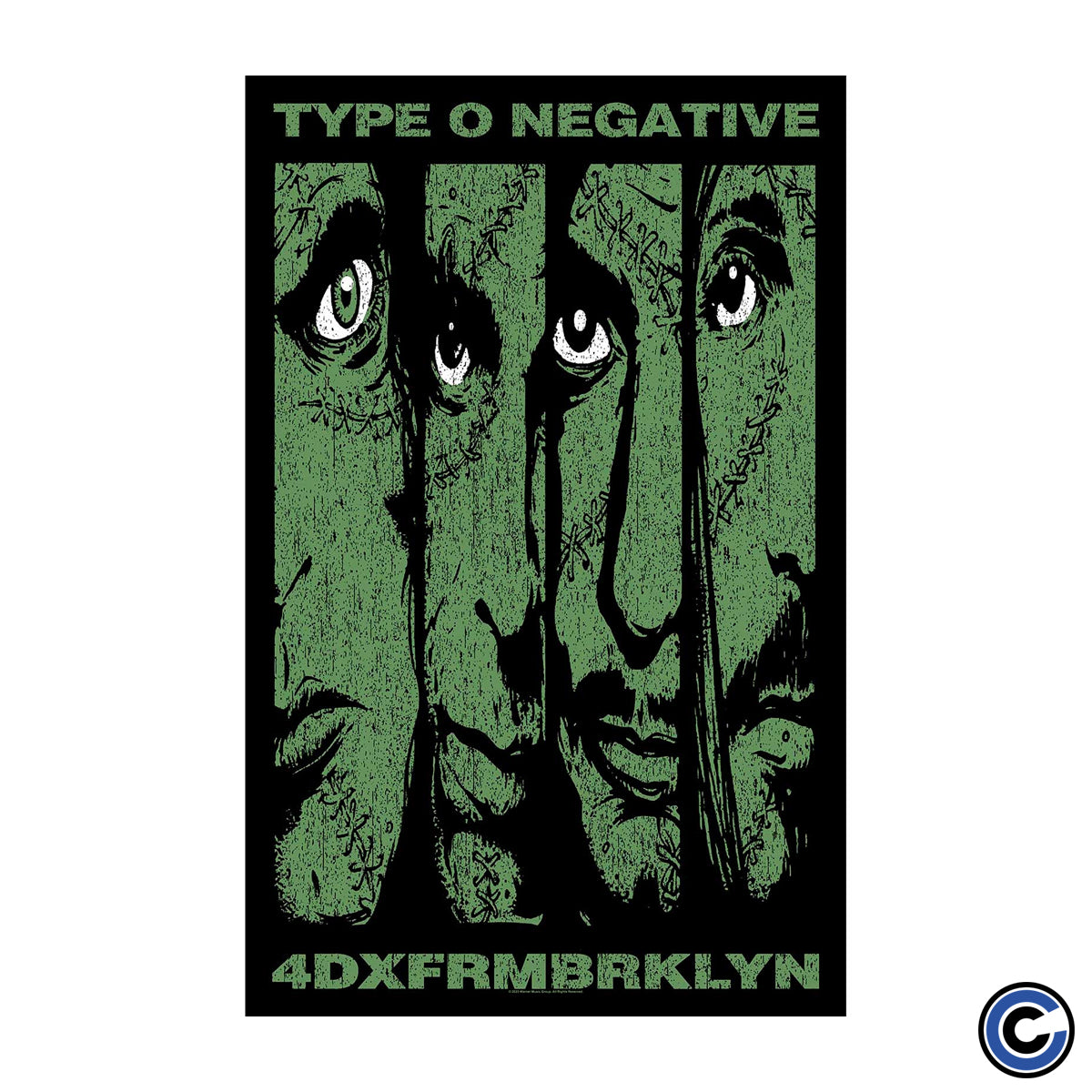 Type O Negative "4DXFRMBRKLYN " Flag