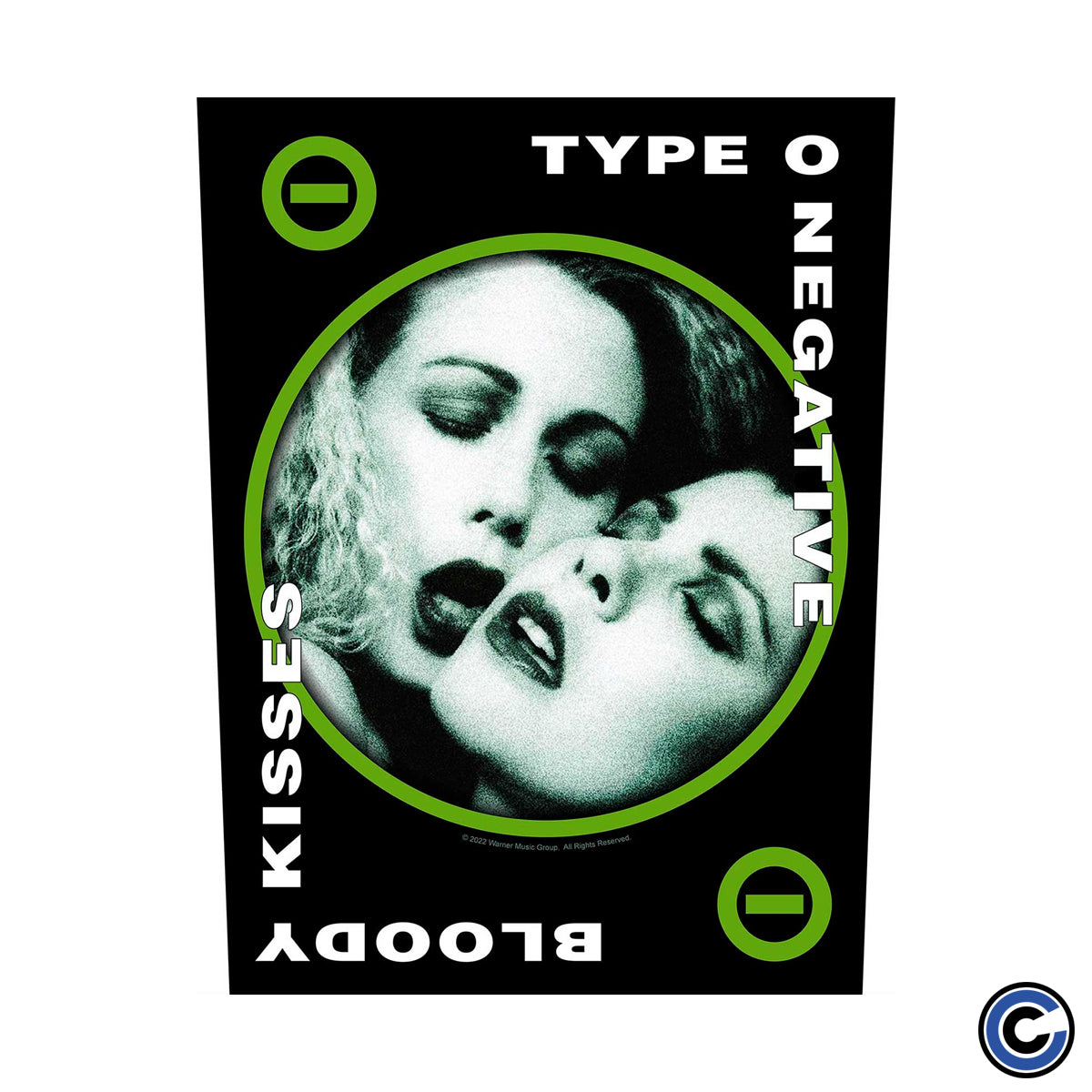 Type O Negative "Bloody Kisses" Back Patch