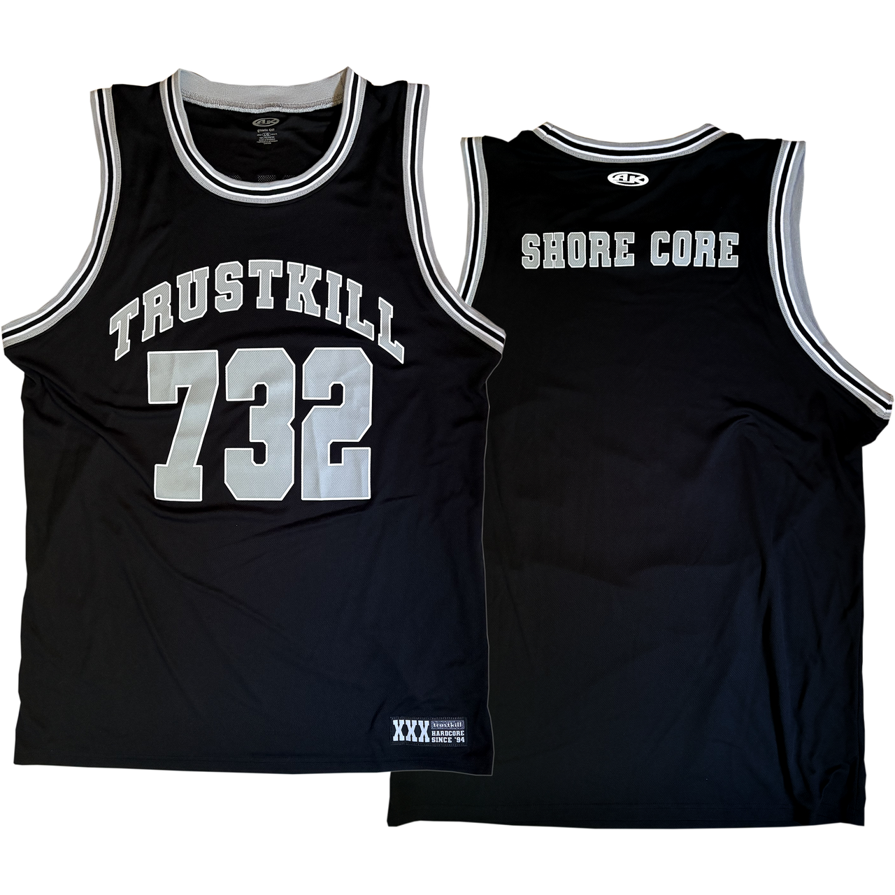 Trustkill Records "Shore Core" Basketball Jersey