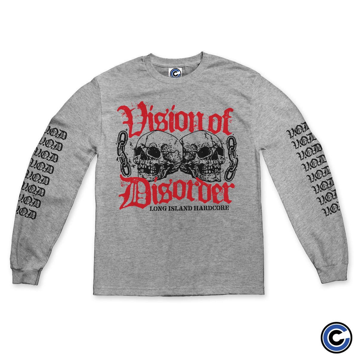 Vision of Disorder "Repeating Skulls" Long Sleeve