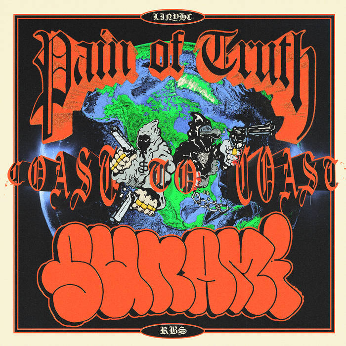 Pain Of Truth / Sunami "Coast To Coast" 12" Vinyl