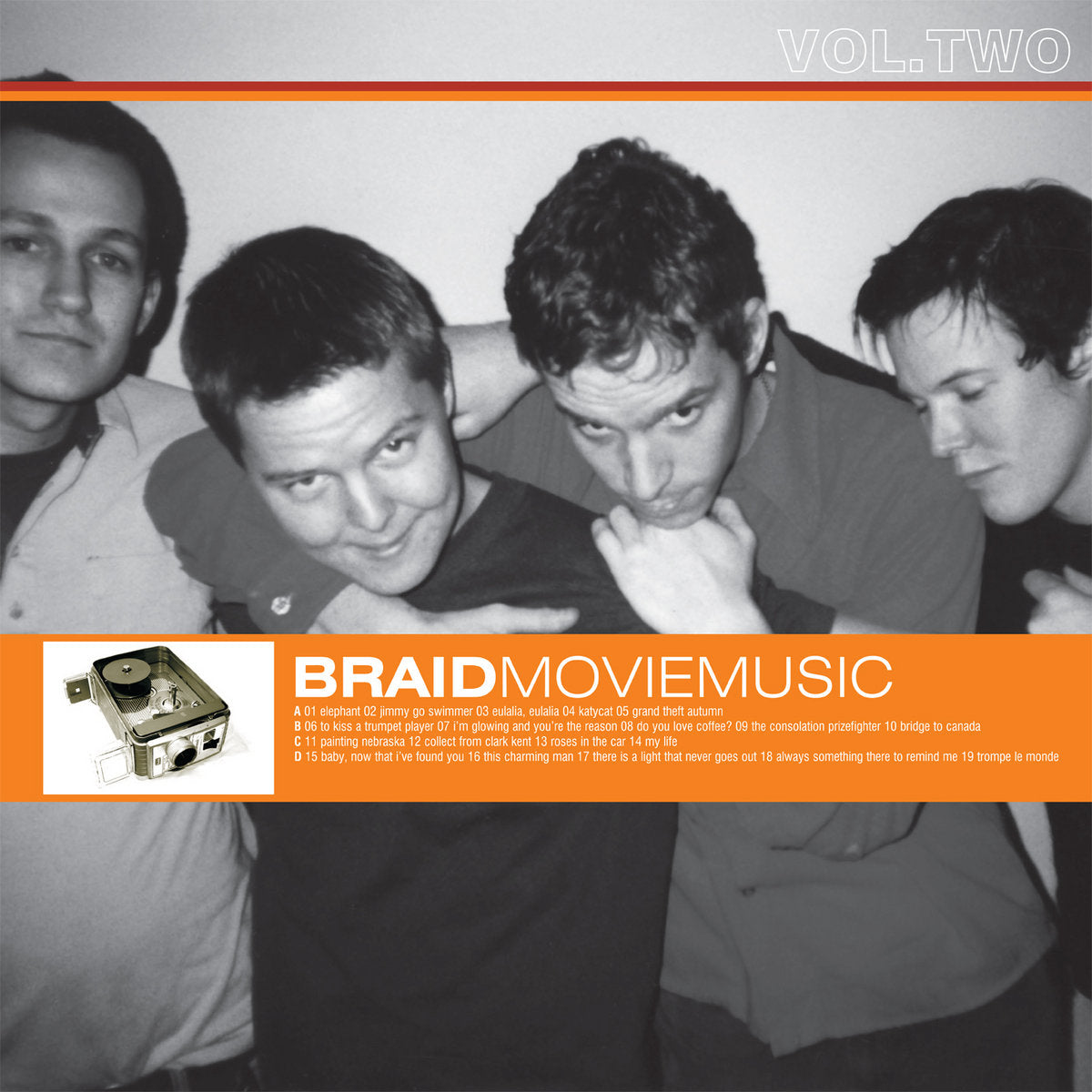 Braid "Movie Music Vol. 2" 2x12" Vinyl