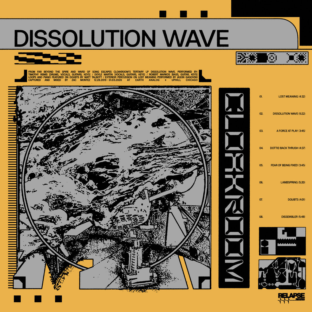 Cloakroom "Dissolution Wave" 12" Vinyl
