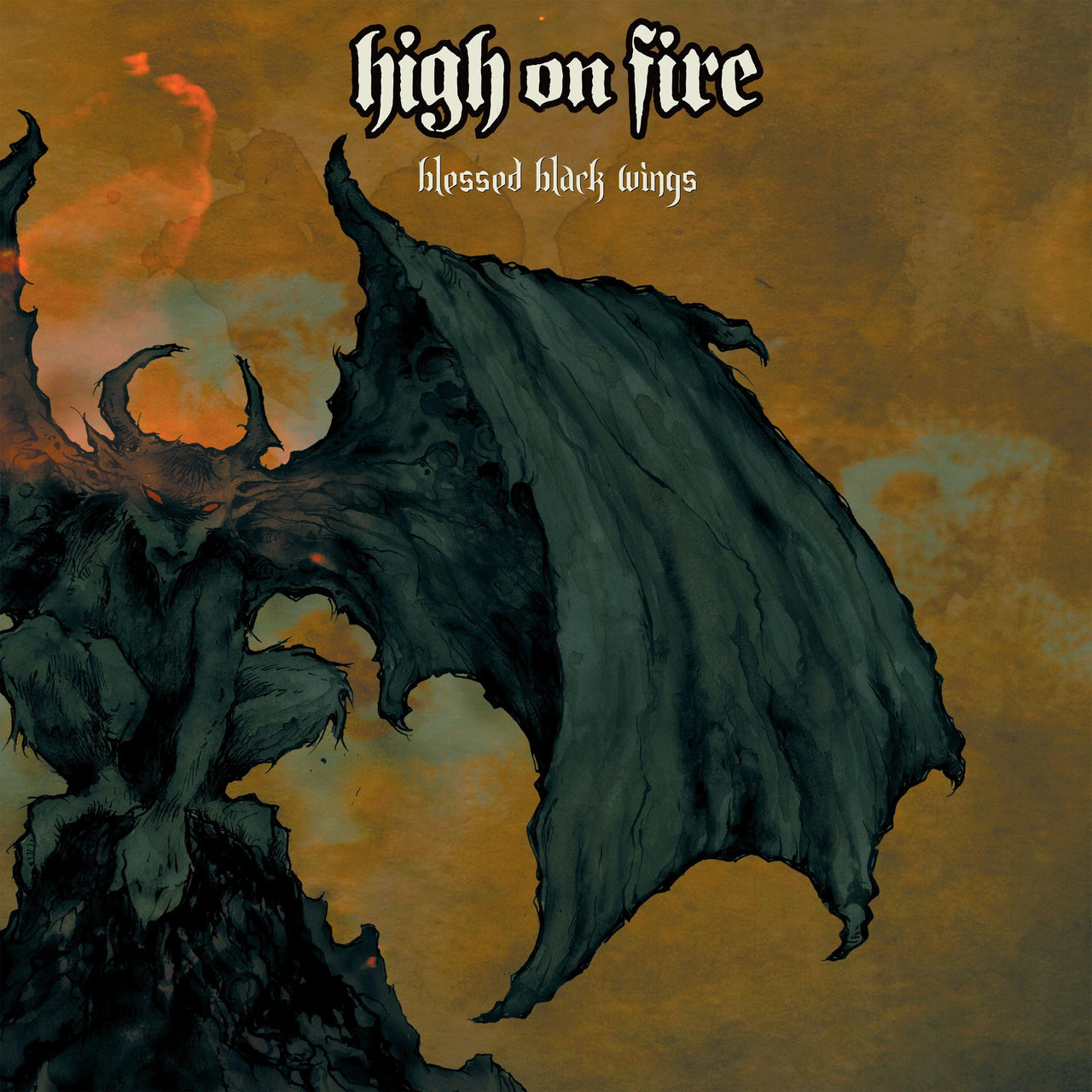 Buy – High on Fire "Blessed Black Wings" 2x12" – Band & Music Merch – Cold Cuts Merch