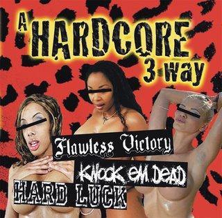 Buy – Flawless Victory / Knock Em Dead / Hard Luck "A Hardcore 3 Way" CD – Band & Music Merch – Cold Cuts Merch
