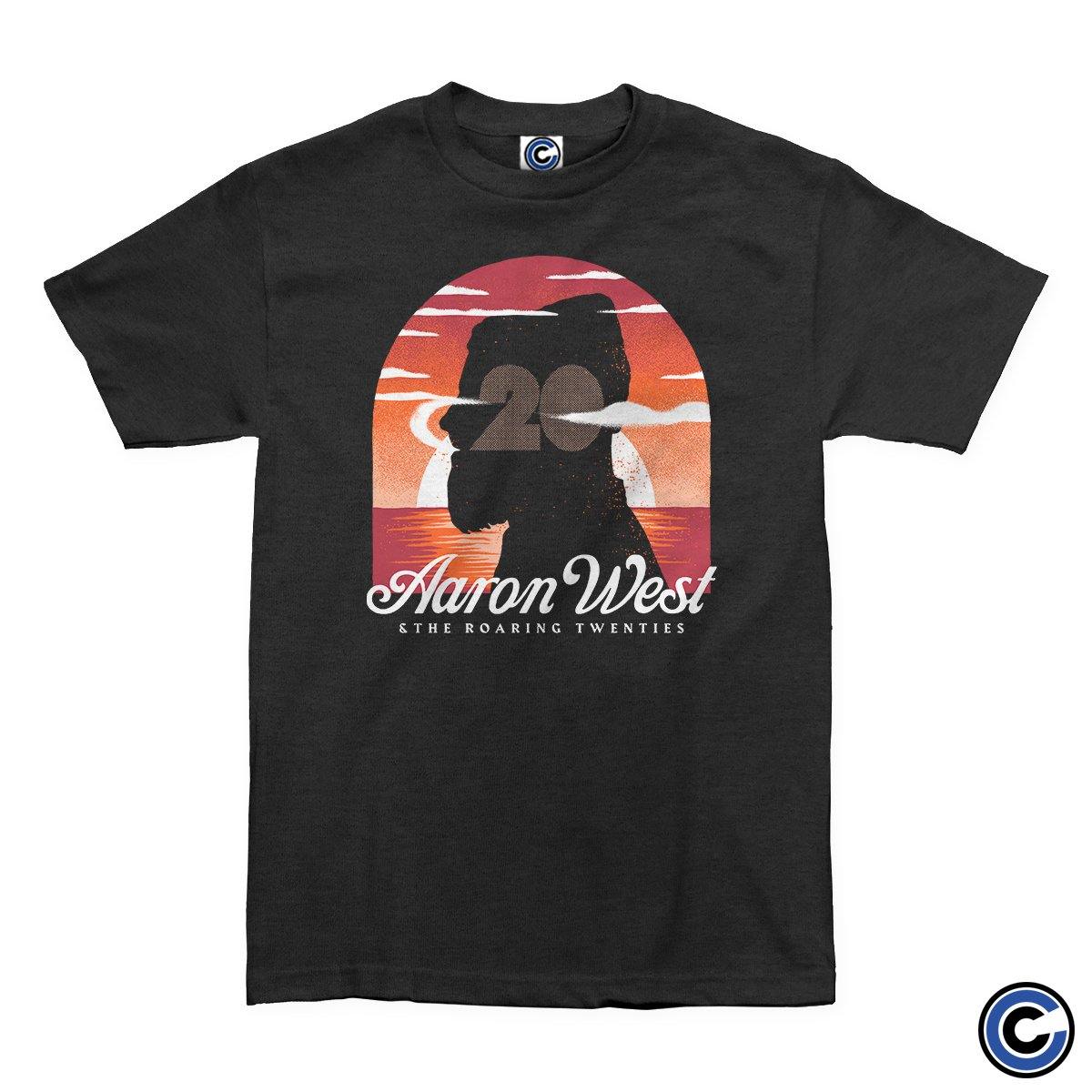 Buy – Aaron West & The Roaring Twenties "Silhouette" Shirt – Band & Music Merch – Cold Cuts Merch