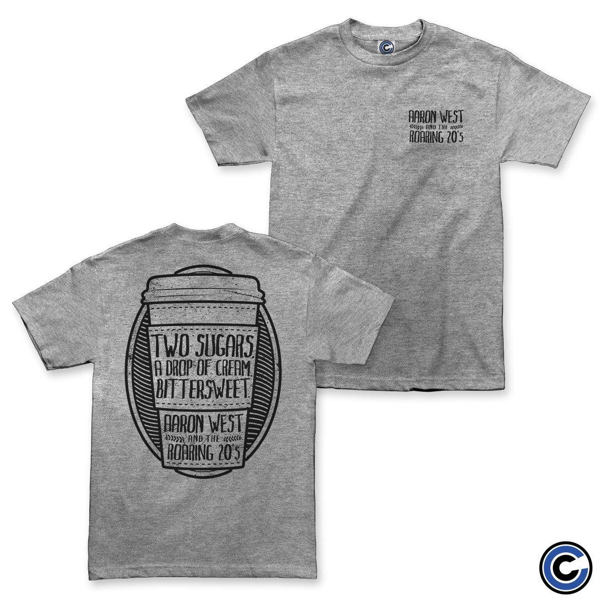 Buy – Aaron West & The Roaring Twenties "Coffee" Shirt – Band & Music Merch – Cold Cuts Merch