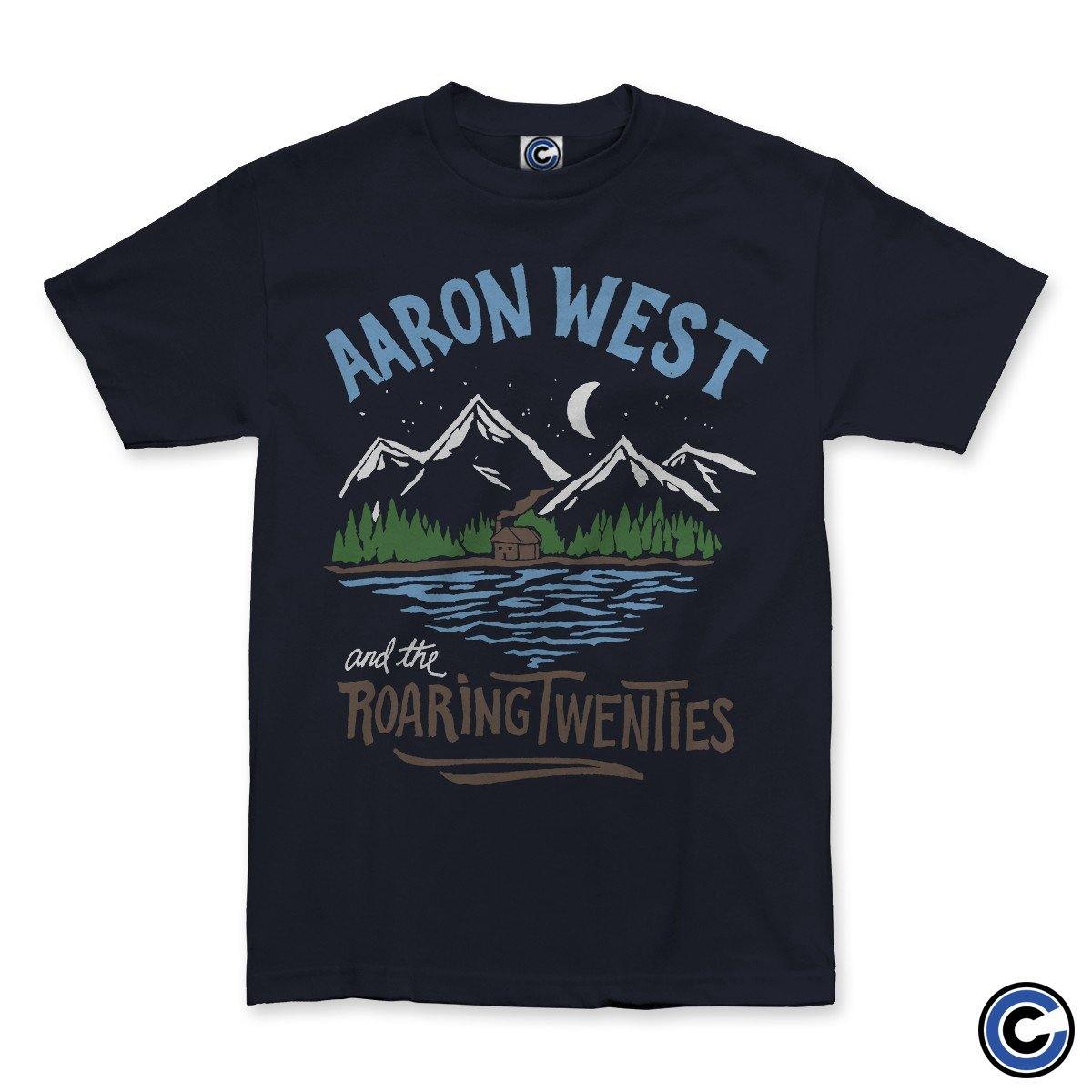 Buy – Aaron West & The Roaring Twenties "Mountains" Shirt – Band & Music Merch – Cold Cuts Merch