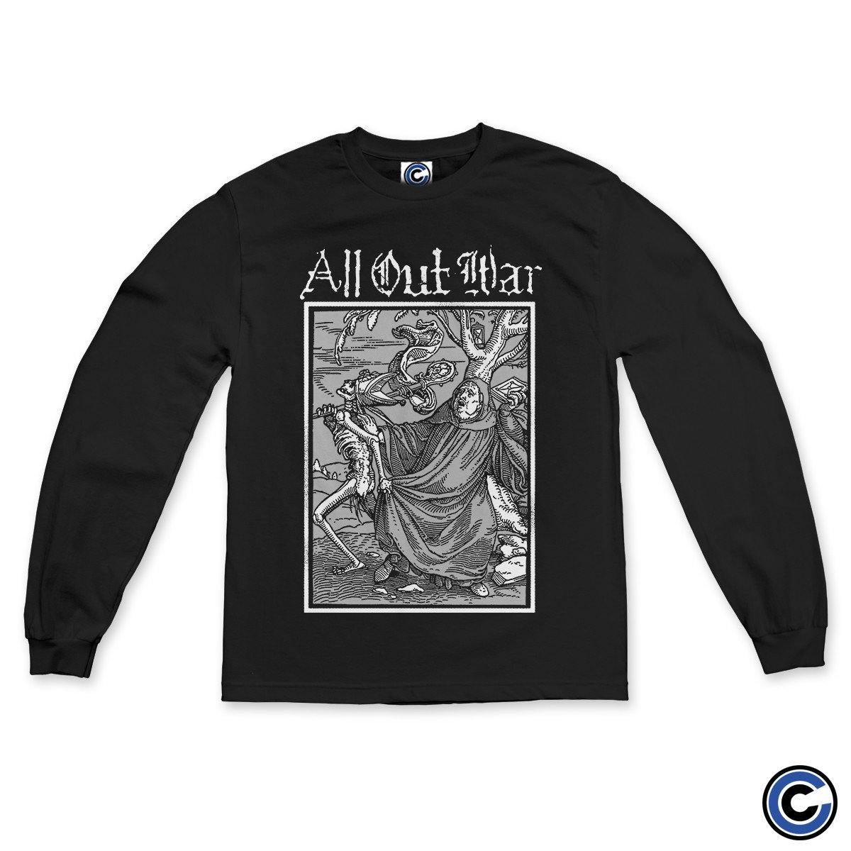 Buy – All Out War "Dance of Death" Long Sleeve – Band & Music Merch – Cold Cuts Merch