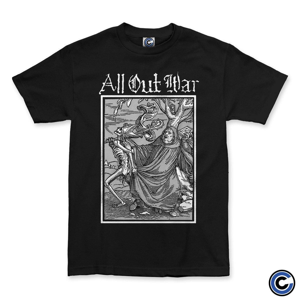Buy – All Out War "Dance of Death" Shirt – Band & Music Merch – Cold Cuts Merch