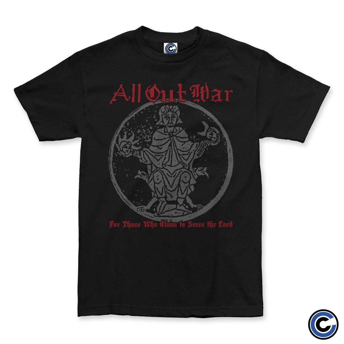 Buy – All Out War "Heads" Shirt – Band & Music Merch – Cold Cuts Merch