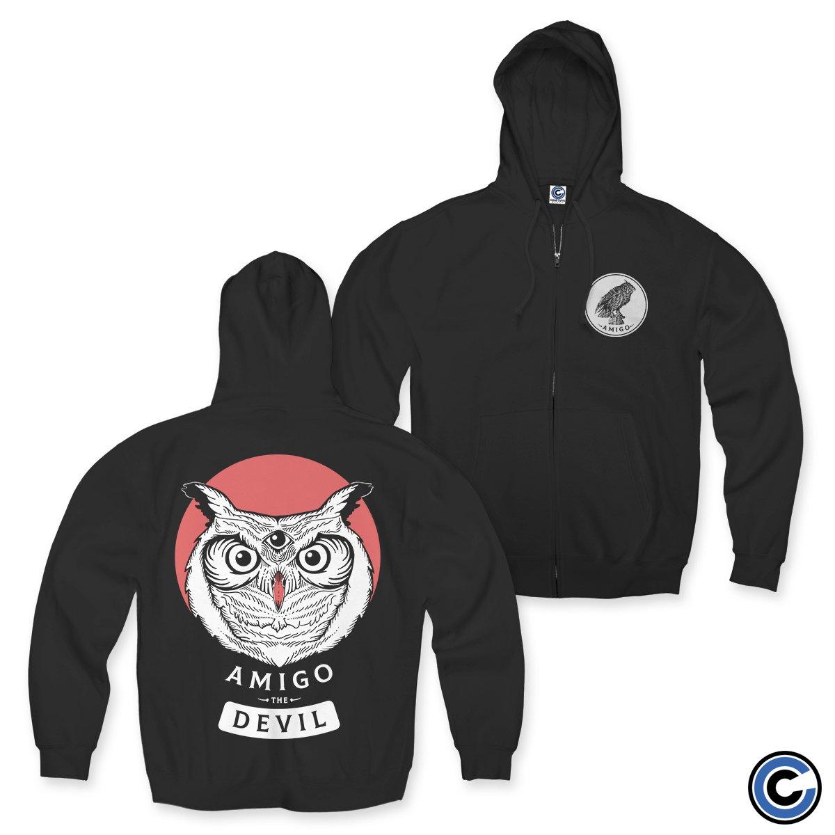 Buy – Amigo The Devil "Barn Against" Zip Up Hoodie – Band & Music Merch – Cold Cuts Merch