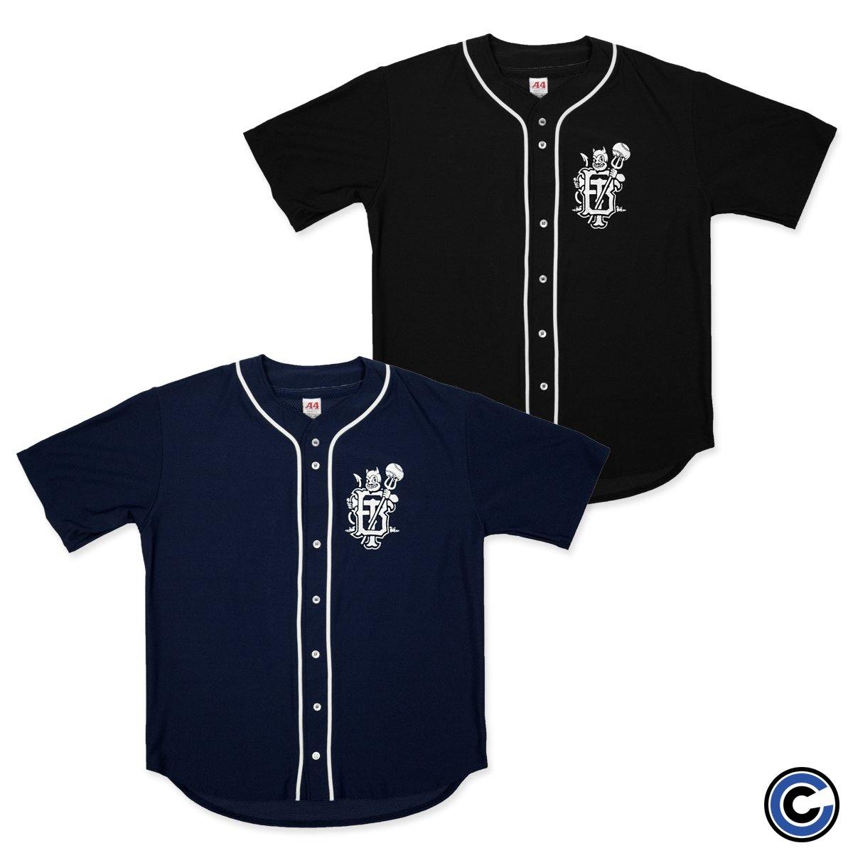 Buy – Backtrack "Devil Monogram" Baseball Jersey – Band & Music Merch – Cold Cuts Merch