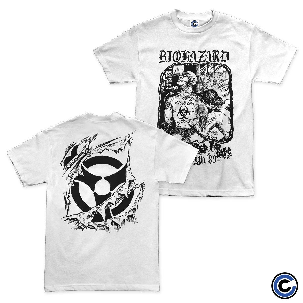 Buy – Biohazard "Scarred For Life" Shirt – Band & Music Merch – Cold Cuts Merch