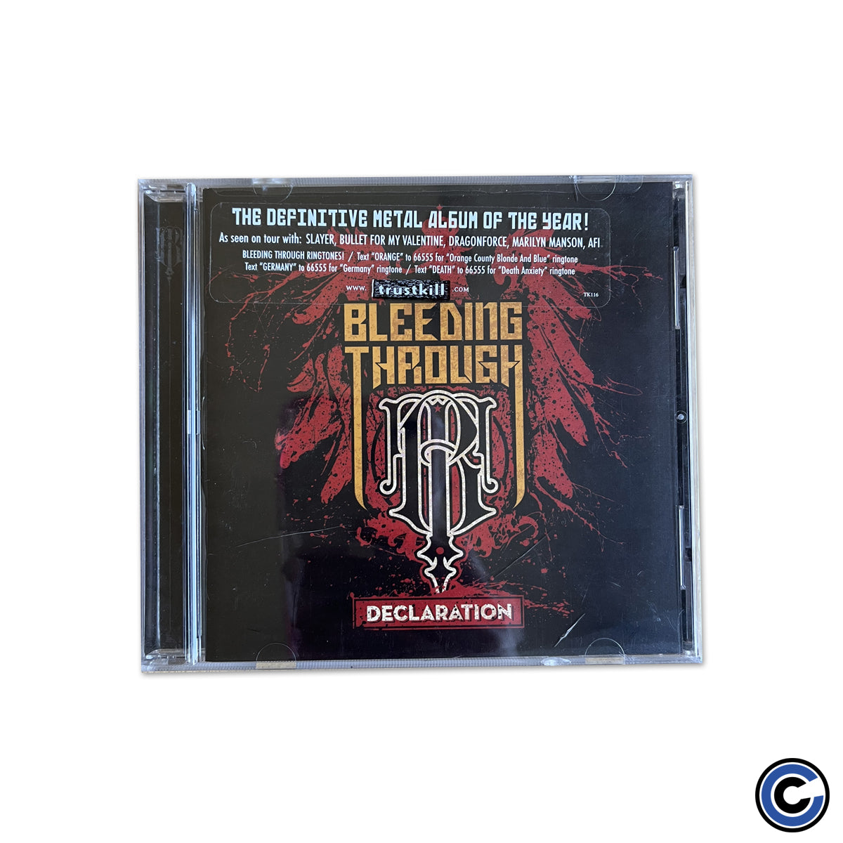 Bleeding Through "Declaration" CD