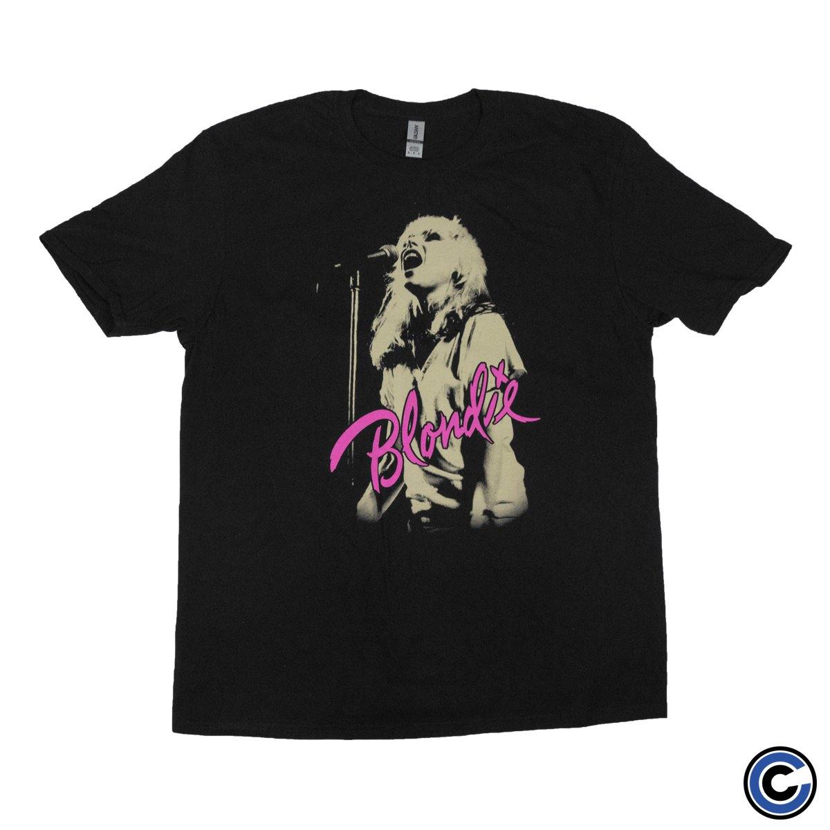 Buy – Blondie "Mic" Shirt – Band & Music Merch – Cold Cuts Merch