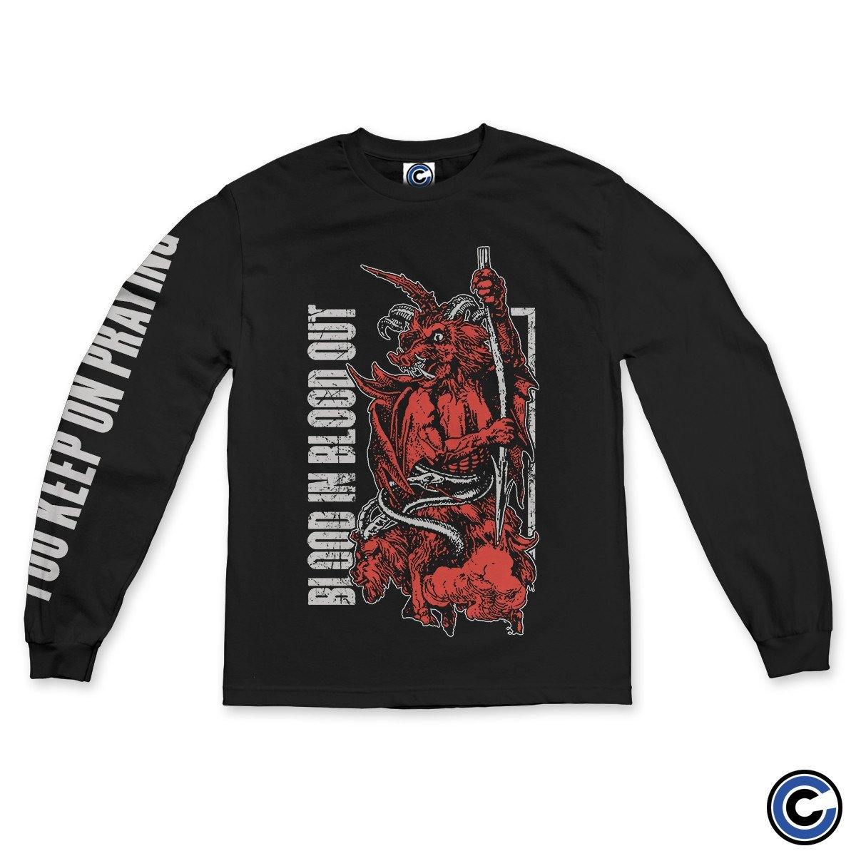 Buy – Blood In Blood Out "Sacrifice" Long Sleeve – Band & Music Merch – Cold Cuts Merch