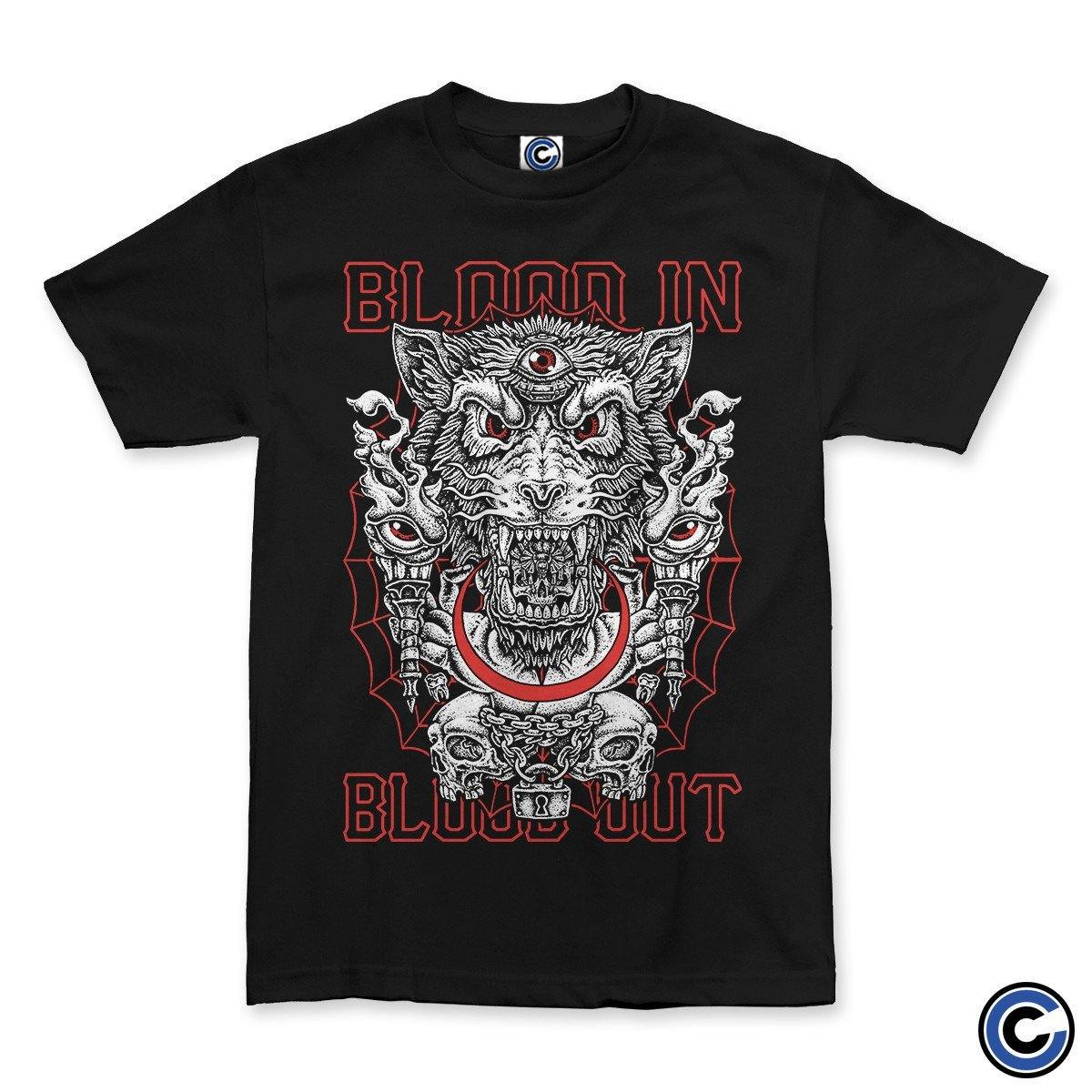 Buy – Blood In Blood Out "Spiderwolf" Shirt – Band & Music Merch – Cold Cuts Merch