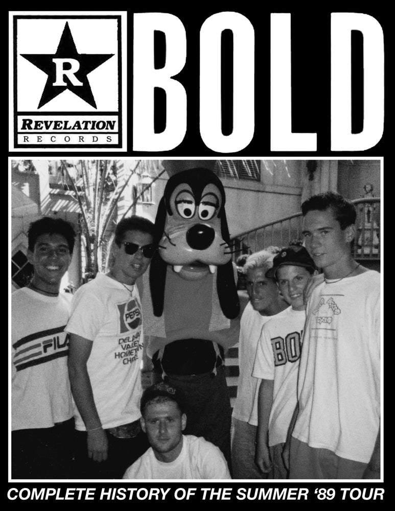 Buy – Bold "'89 Tour Zine" Book – Band & Music Merch – Cold Cuts Merch