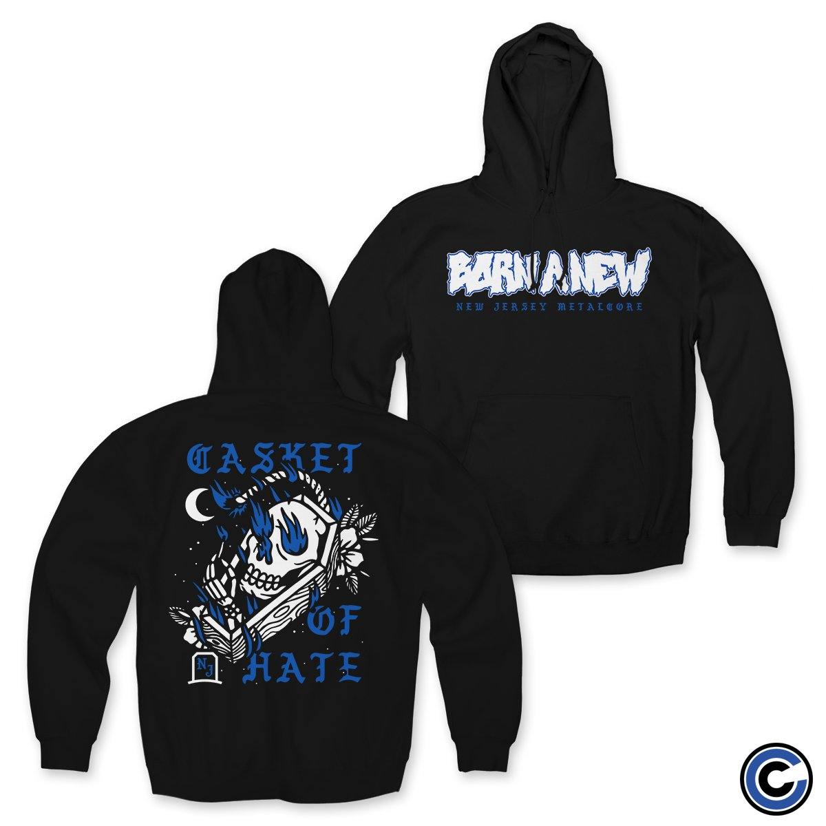 Buy – Born A New "Casket Of Hate" Hoodie – Band & Music Merch – Cold Cuts Merch