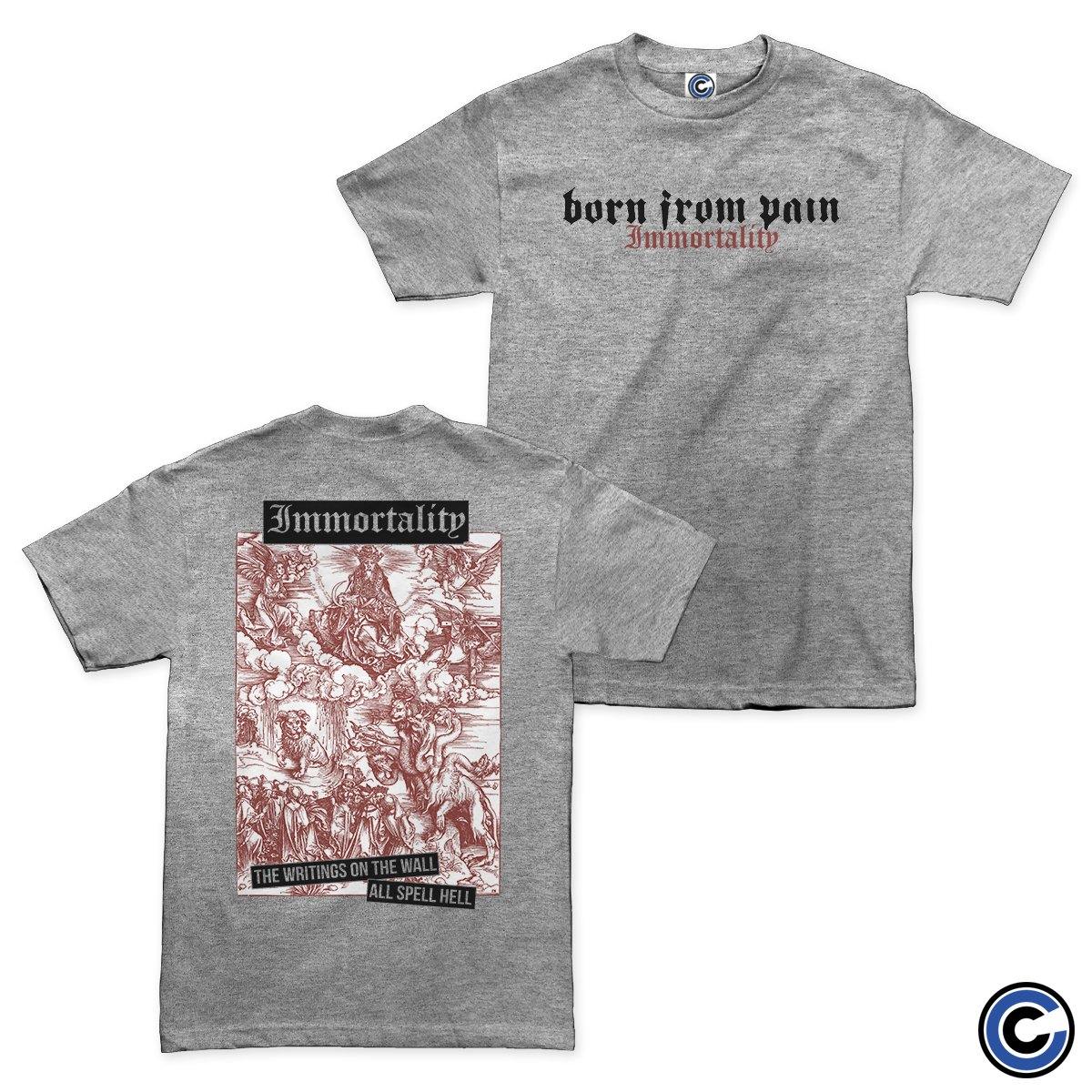 Buy – Born From Pain "Immortality" Shirt – Band & Music Merch – Cold Cuts Merch