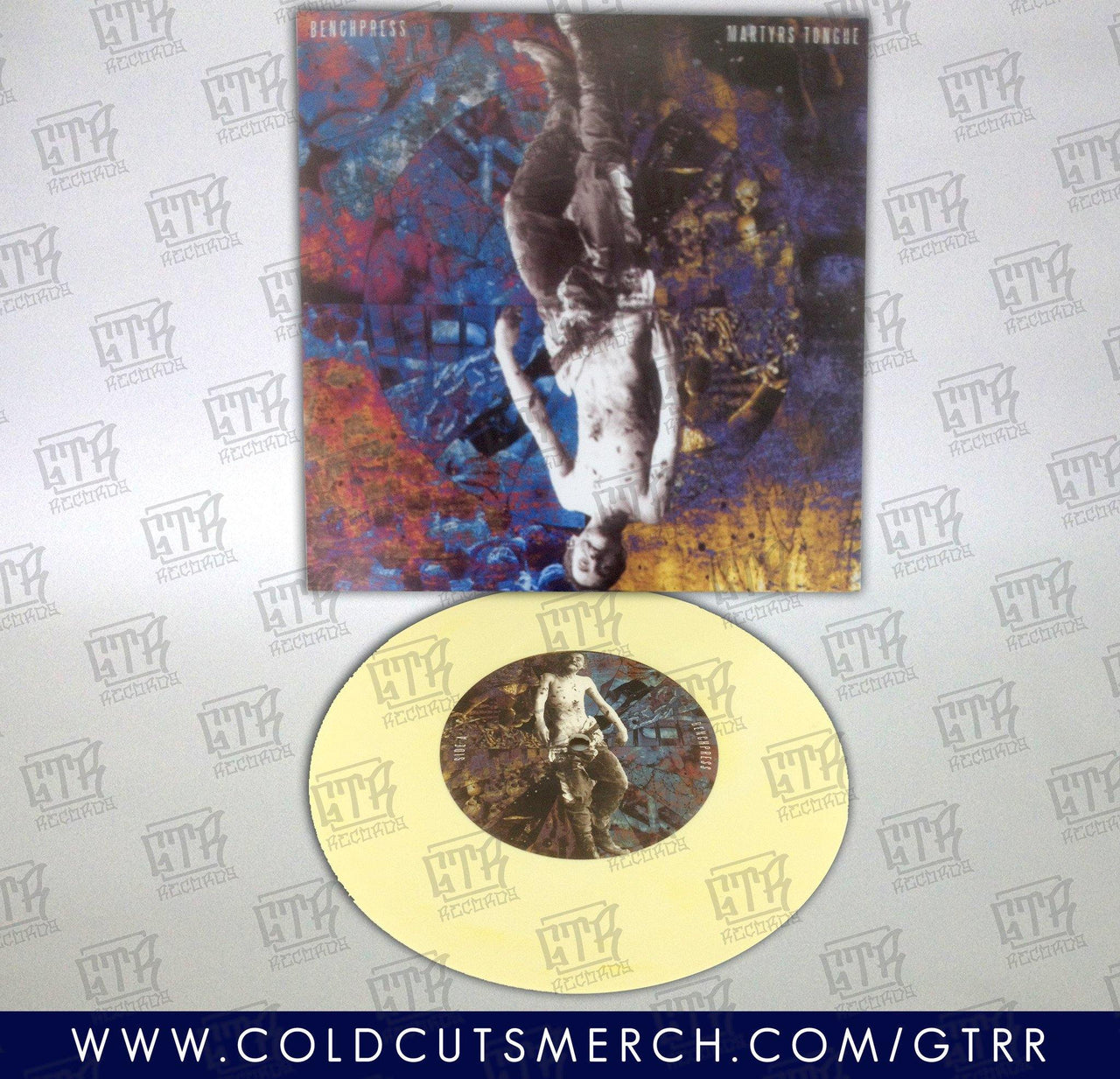 Buy – Benchpress/Martyr's Tongue Split 7" – Band & Music Merch – Cold Cuts Merch