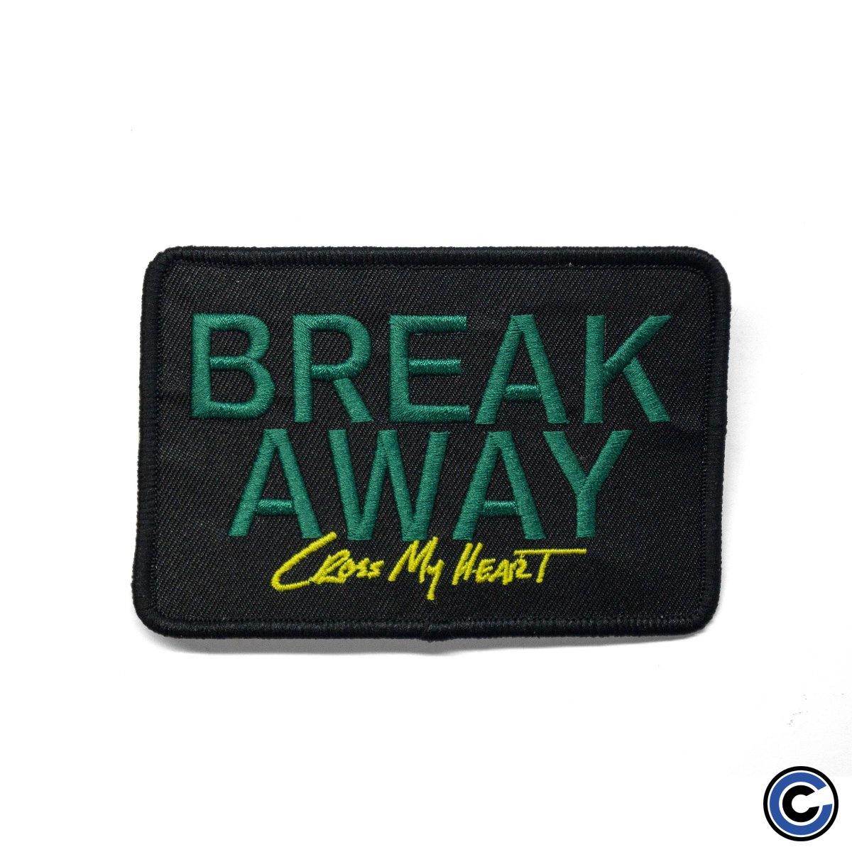 Buy – Break Away "Cross My Heart" Patch – Band & Music Merch – Cold Cuts Merch
