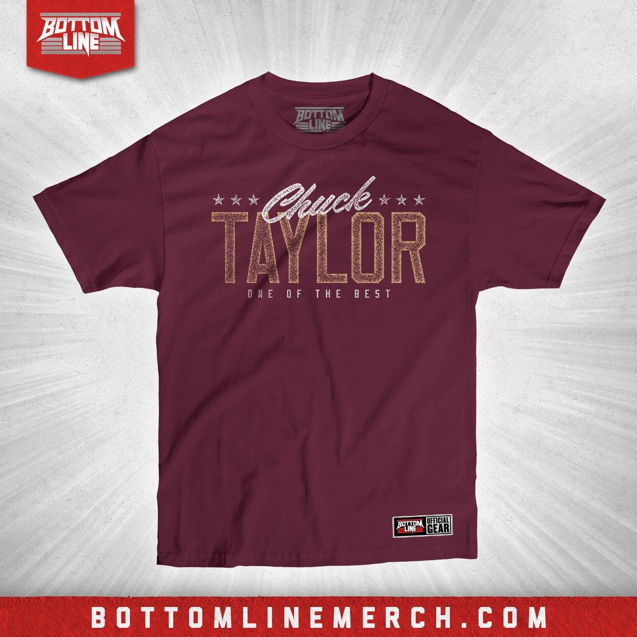 Buy Now – Chuck Taylor "One of the Best" Shirt – Wrestler & Wrestling Merch – Bottom Line