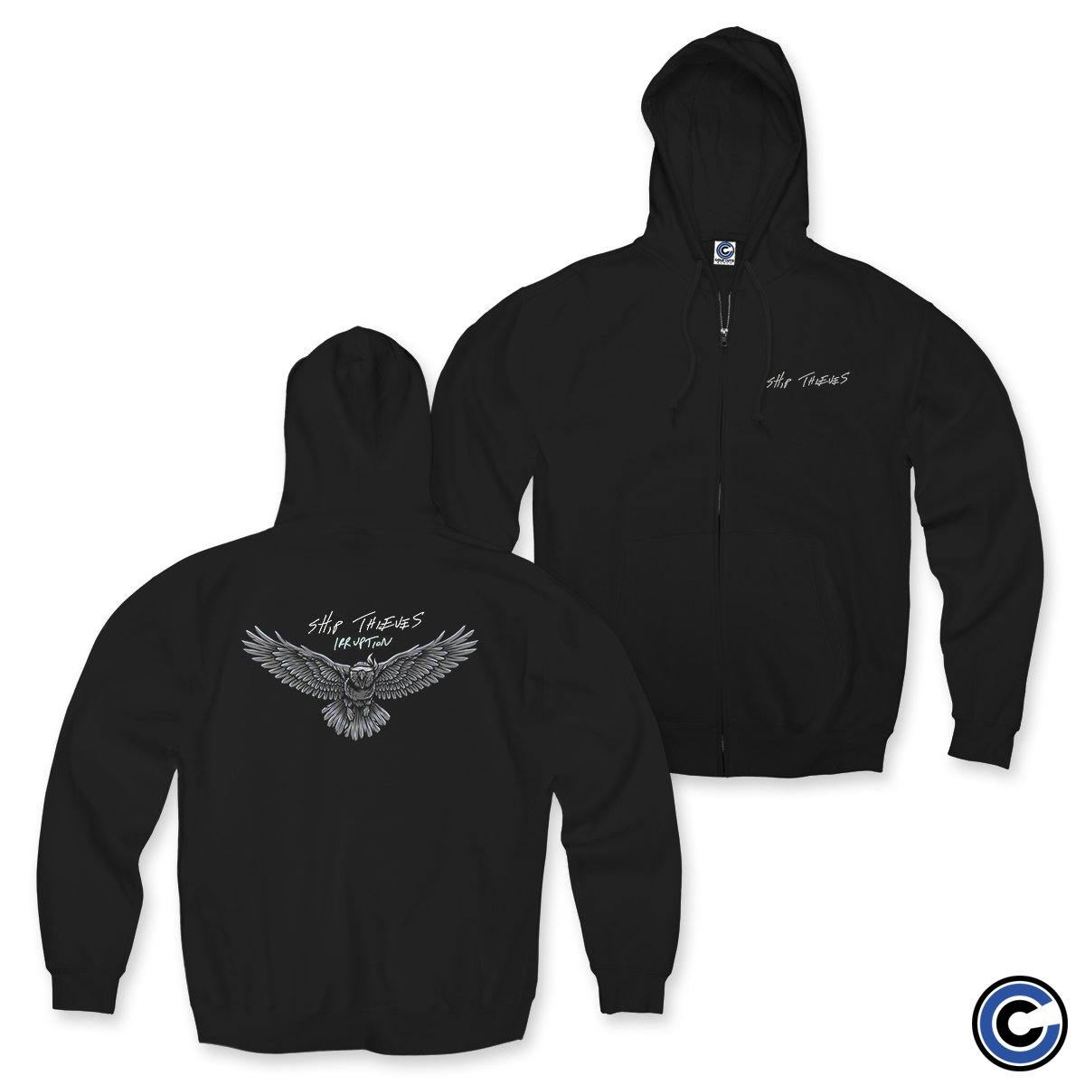 Buy – Ship Thieves "Irruption" Zip Up Hoodie – Band & Music Merch – Cold Cuts Merch