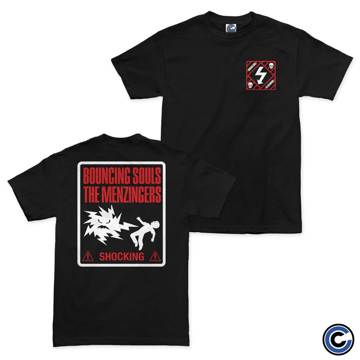 Buy – The Bouncing Souls/The Menzingers "Shocking" Shirt – Band & Music Merch – Cold Cuts Merch