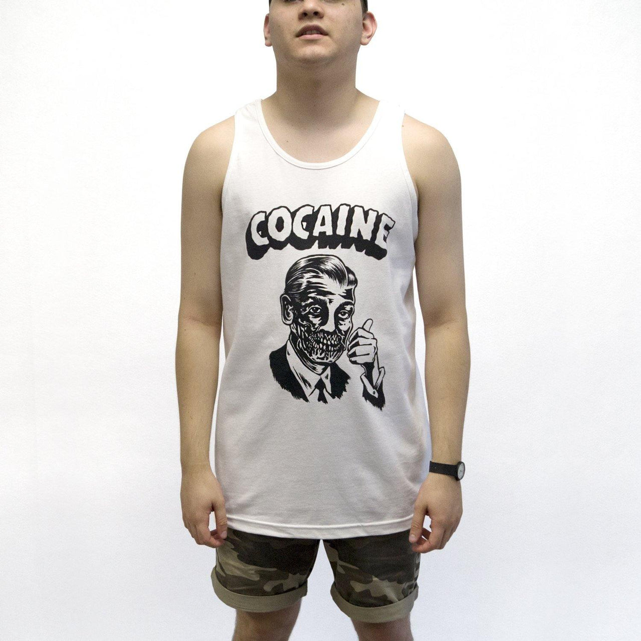 Buy – Cold Cuts Limited "Cocaine" Tank – Band & Music Merch – Cold Cuts Merch