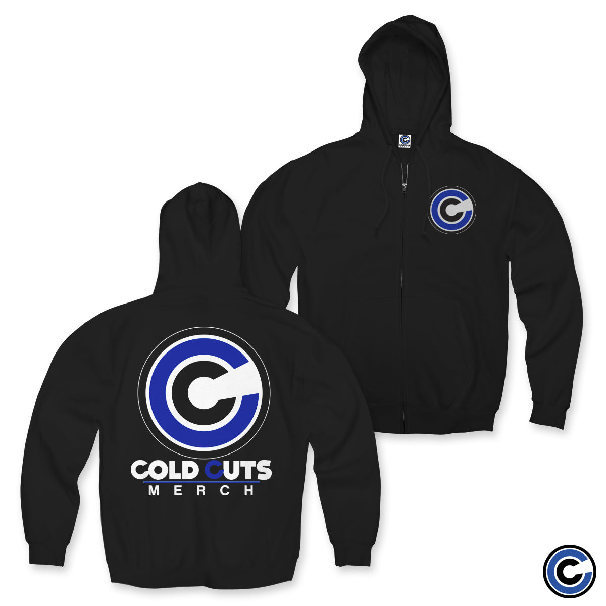 Cold Cuts "Logo" Zip Up Hoodie