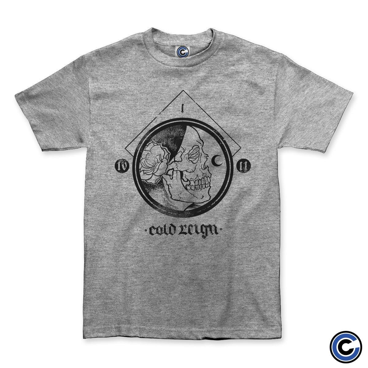 Buy – Cold Reign "Skull Text Sans White" Shirt – Band & Music Merch – Cold Cuts Merch