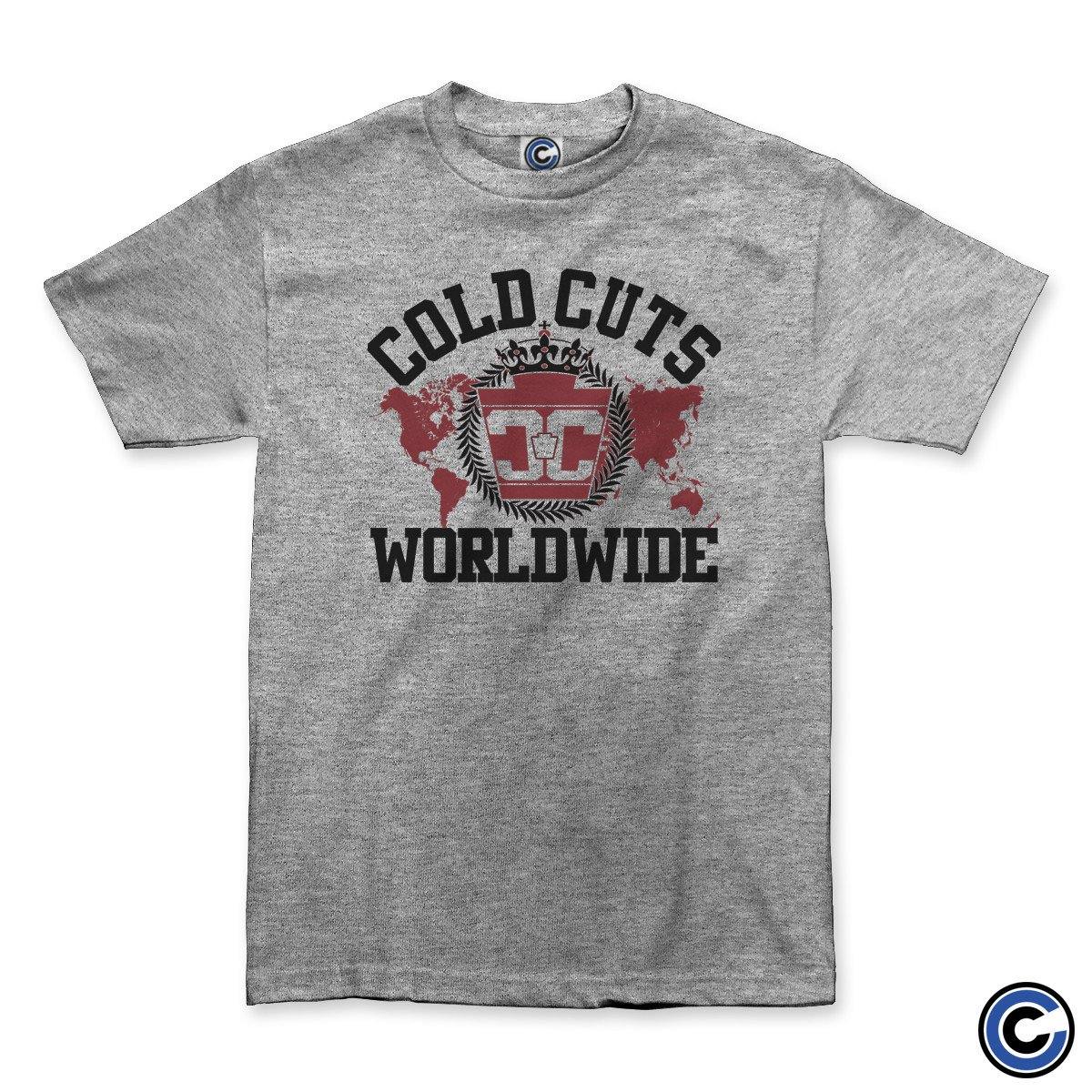 Buy – Cold Cuts "World Wide" Shirt – Band & Music Merch – Cold Cuts Merch