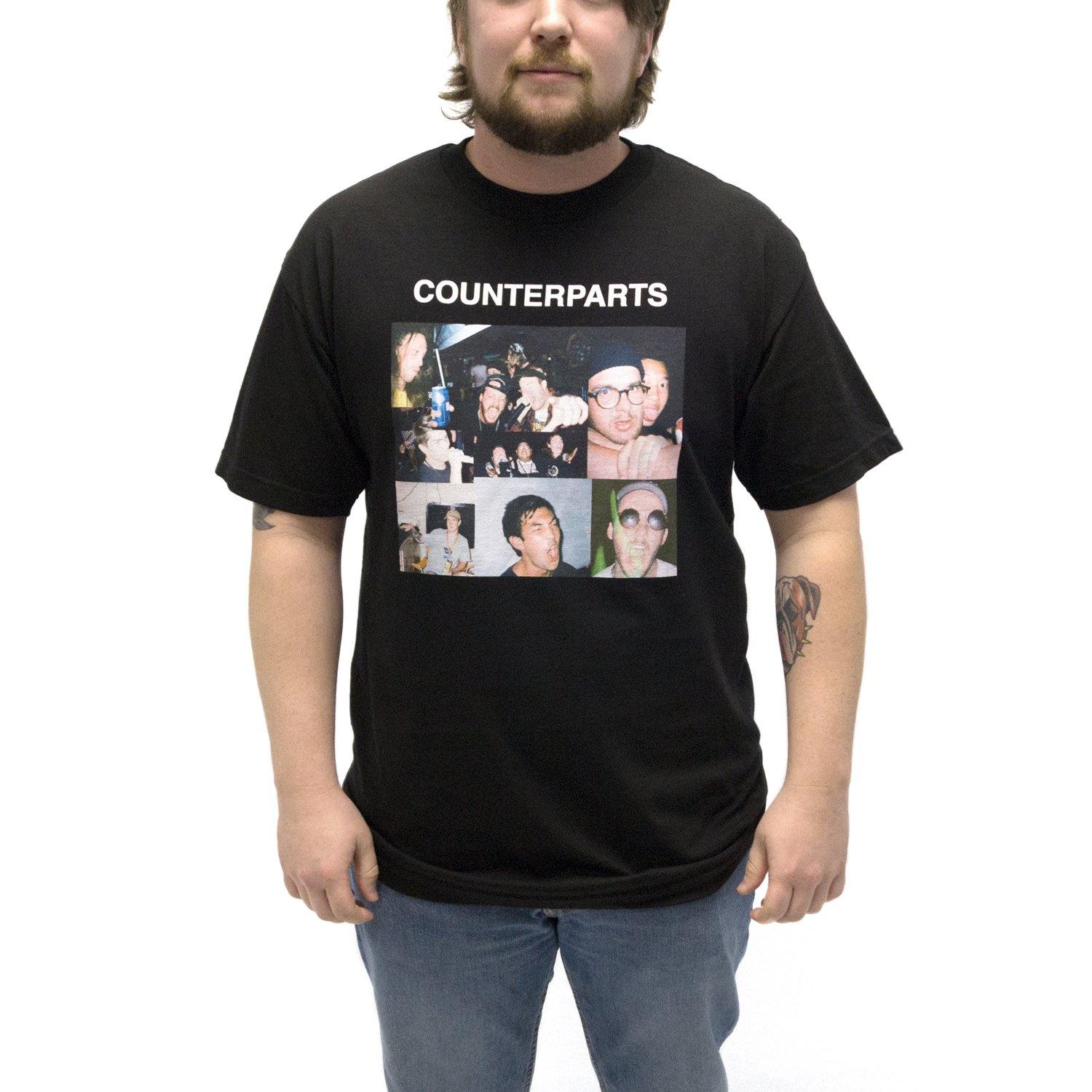 Buy – Counterparts "Collage" Shirt – Band & Music Merch – Cold Cuts Merch