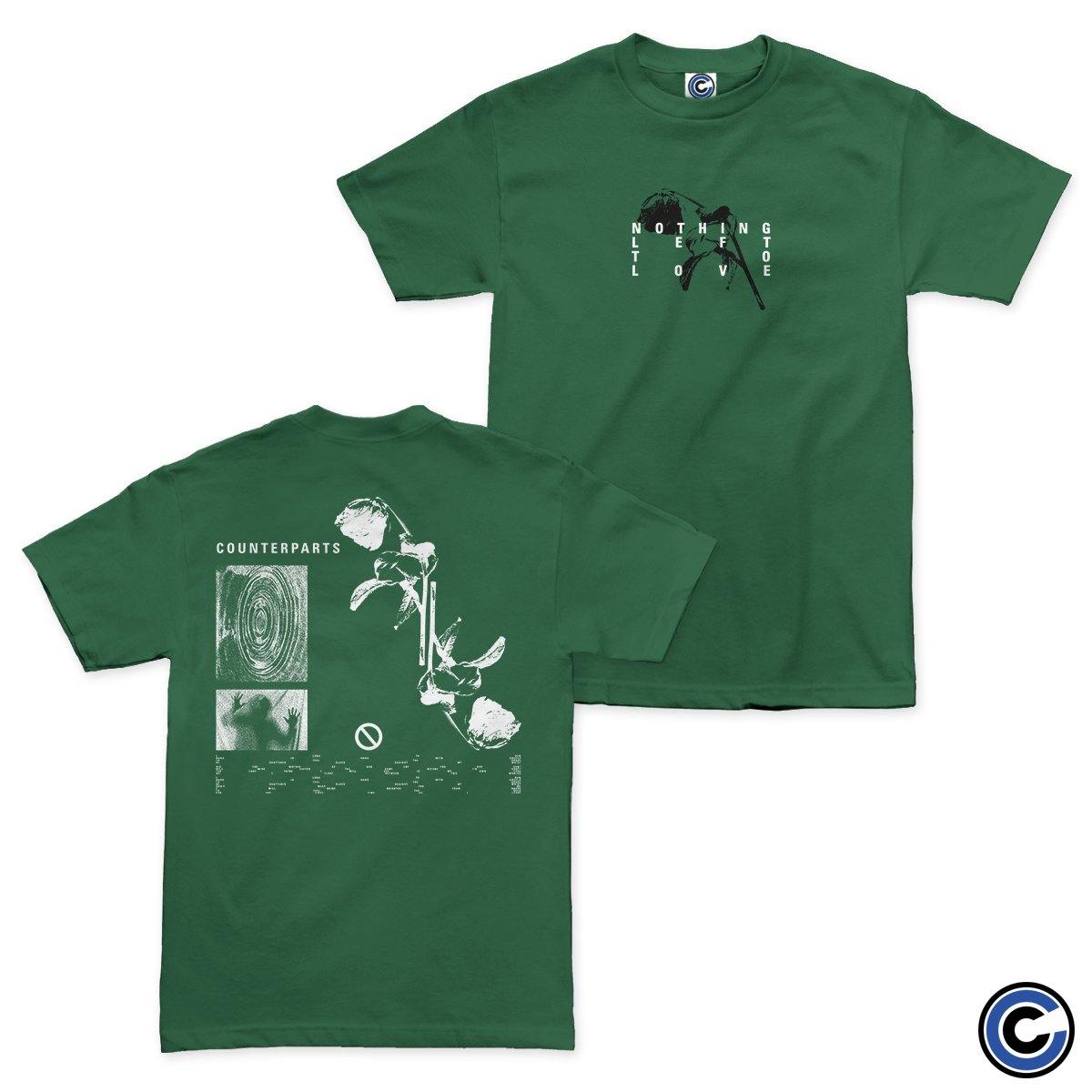 Buy – Counterparts "Nothing Left" Shirt – Band & Music Merch – Cold Cuts Merch