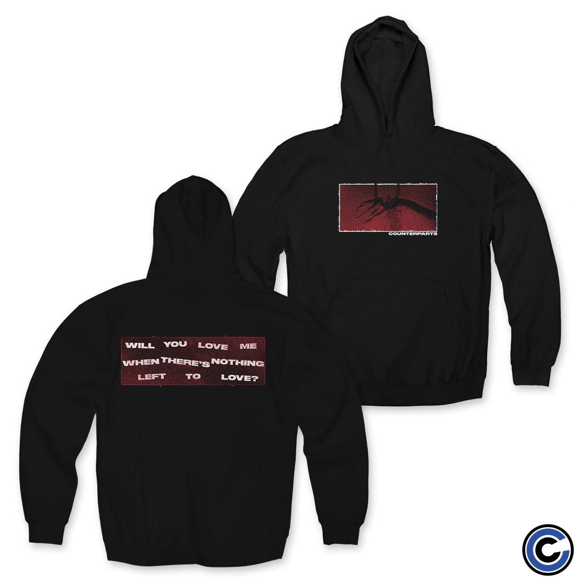 Buy – Counterparts "Love Me" Hoodie – Band & Music Merch – Cold Cuts Merch