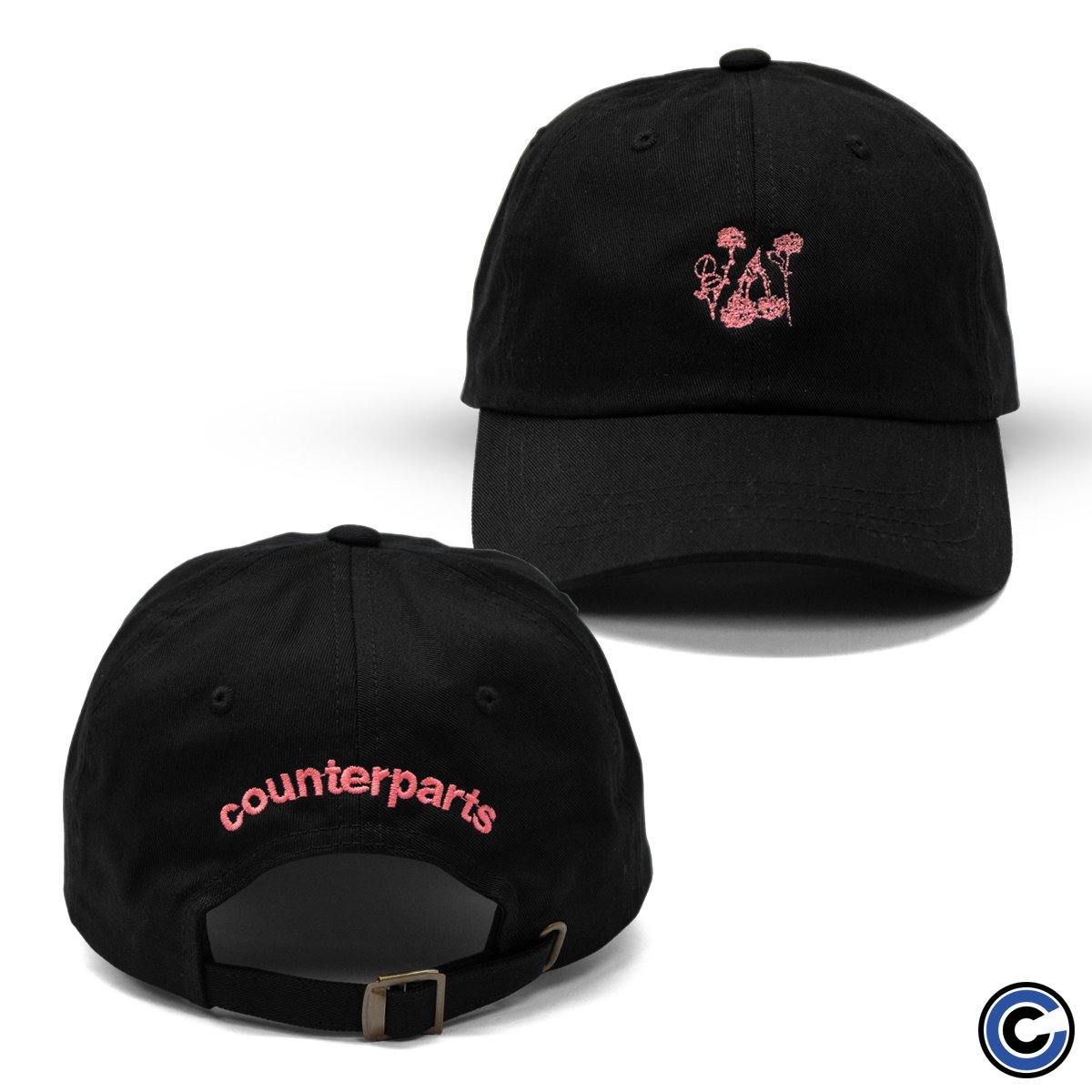Buy – Counterparts "Dead Flower" Hat – Band & Music Merch – Cold Cuts Merch