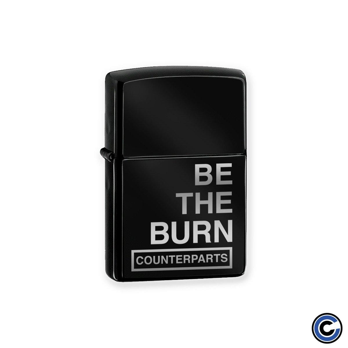 Buy – Counterparts "Be The Burn" Lighter – Band & Music Merch – Cold Cuts Merch