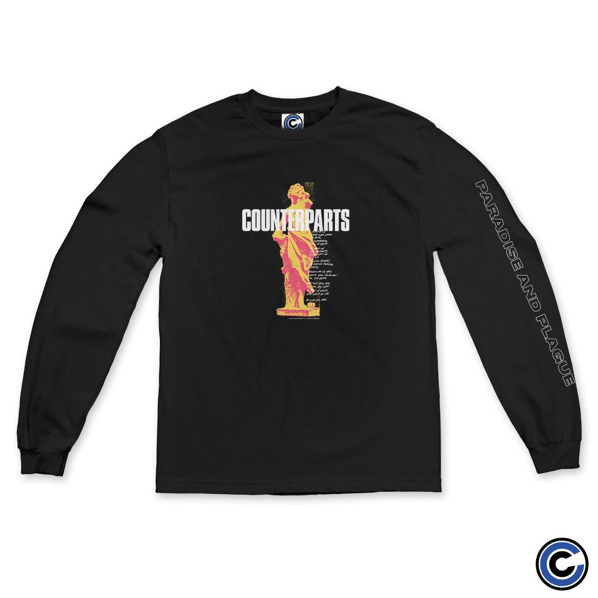 Buy – Counterparts "Statue" Long Sleeve – Band & Music Merch – Cold Cuts Merch