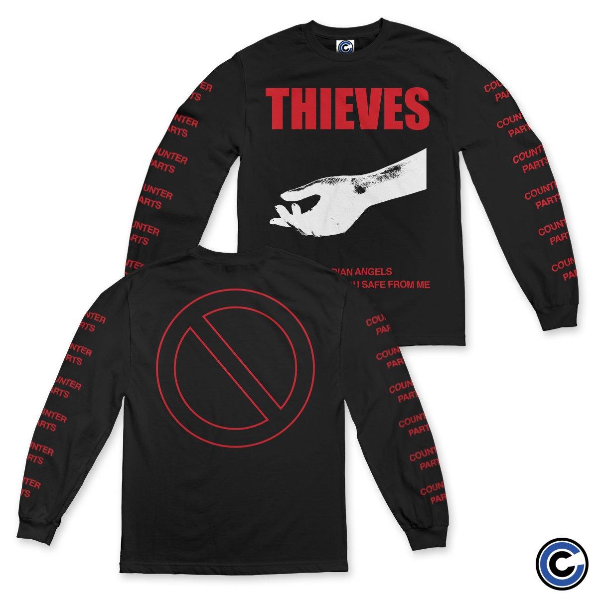 Buy – Counterparts "Thieves" Long Sleeve – Band & Music Merch – Cold Cuts Merch