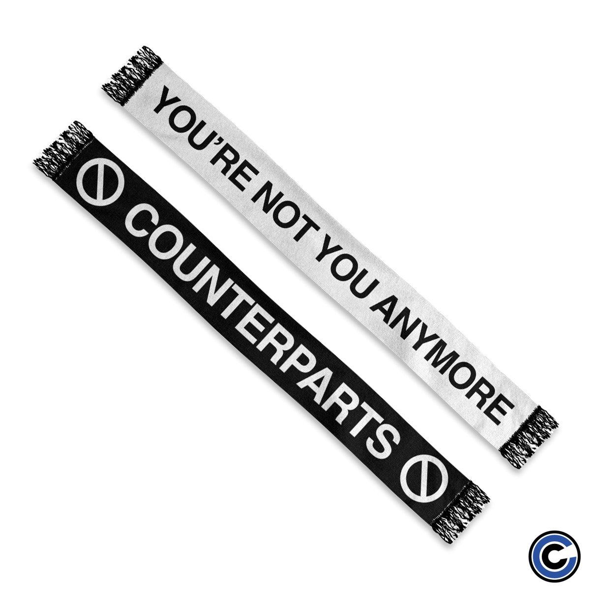 Buy – Counterparts "Not You" Scarf – Band & Music Merch – Cold Cuts Merch